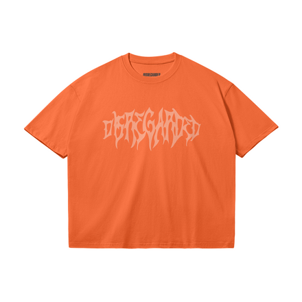 'Abstract' Oversized Tee [Peach]