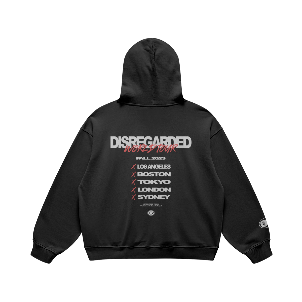 'World Tour' Oversized Hoodie